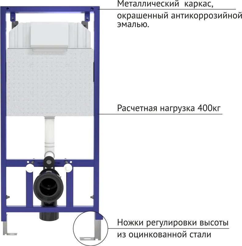 Комплект Berges Ego Rimless Novum