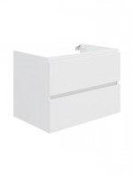 Тумба с раковиной Teymi Laina 70 матовая белая Тумба с раковиной Teymi Laina 70 матовая белая