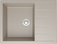 Мойка кухонная Domaci Болонья М-151-003 бежевая Мойка кухонная Domaci Болонья М-151-003 бежевая