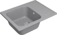 Мойка кухонная Domaci Болонья М-15-006 светло-серая Мойка кухонная Domaci Болонья М-15-006 светло-серая