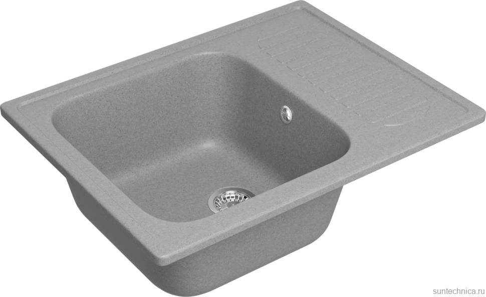 Мойка кухонная Domaci Болонья М-15-006 светло-серая