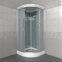 Душевая кабина Triton Прайм Сатин Вельвет Щ0000076118 90х90 А