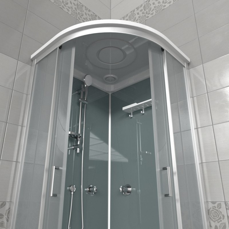 Душевая кабина Triton Прайм Сатин Вельвет Щ0000076118 90х90 А