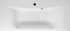 Тумба с раковиной Art&Max Bianchi 100, подвесная, белый глянец