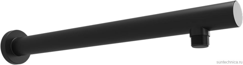 Кронштейн для верхнего душа Paini 50PZ745TT35 черный матовый, брашированный