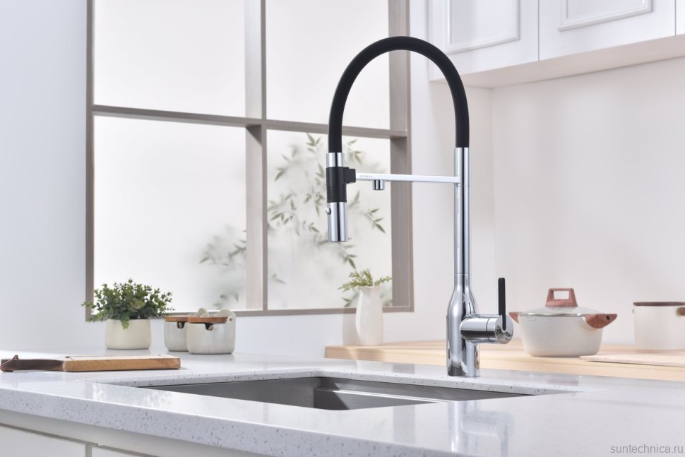 Смеситель для кухни Paulmark Magneto One Ma213188-CR хром