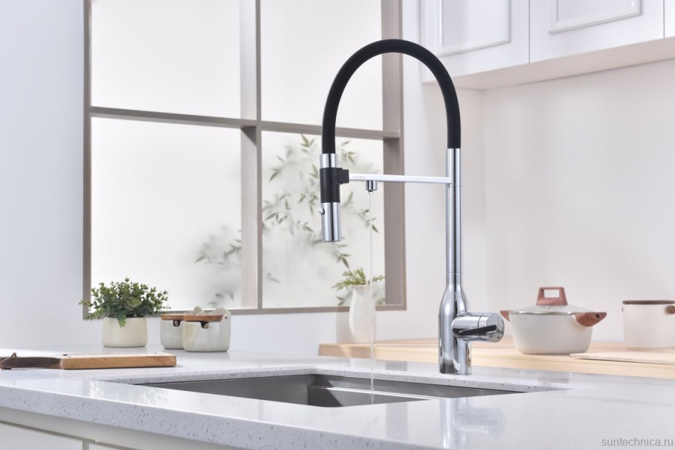 Смеситель для кухни Paulmark Magneto One Ma213188-CR хром