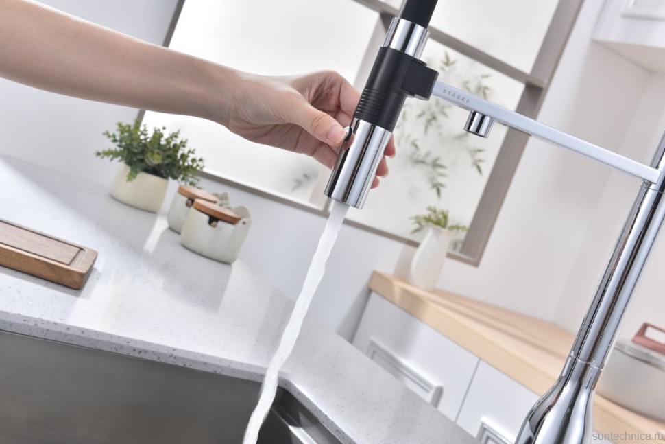 Смеситель для кухни Paulmark Magneto One Ma213188-CR хром