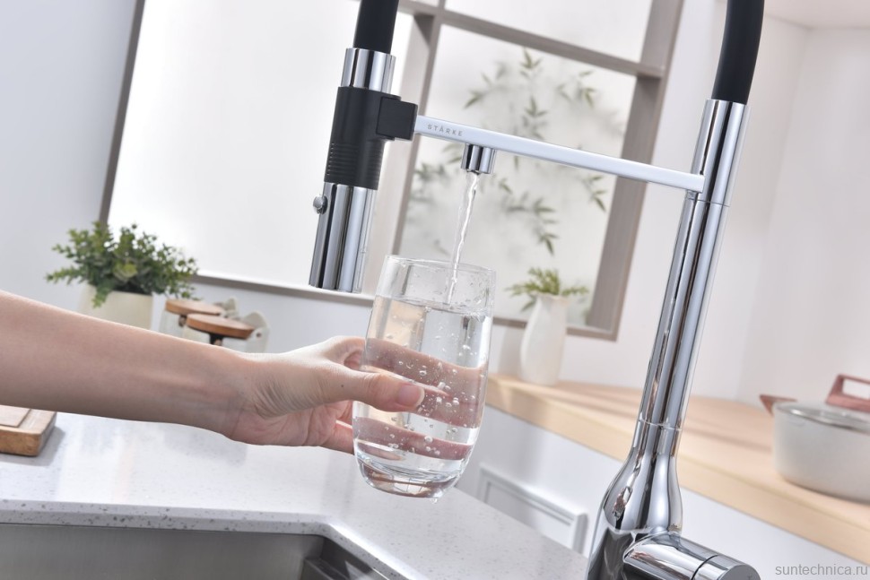 Смеситель для кухни Paulmark Magneto One Ma213188-CR хром