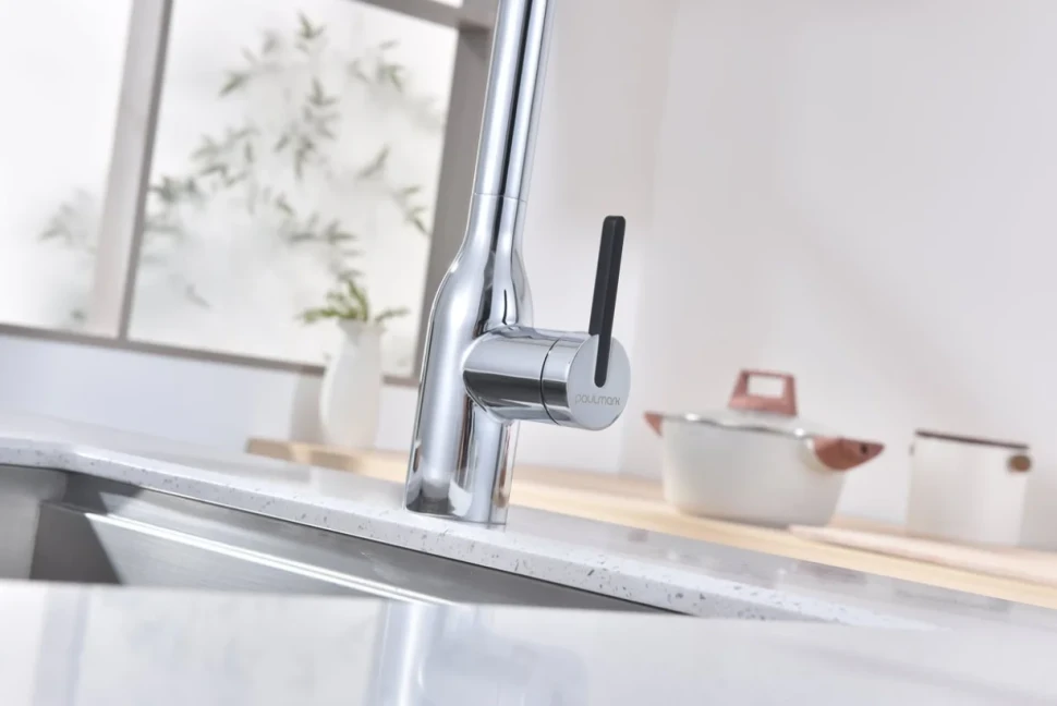 Смеситель для кухни Paulmark Magneto One Ma213188-CR хром
