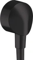 Шланговое подключение Hansgrohe FixFit 27454670 матовый черный Шланговое подключение Hansgrohe FixFit 27454670 матовый черный