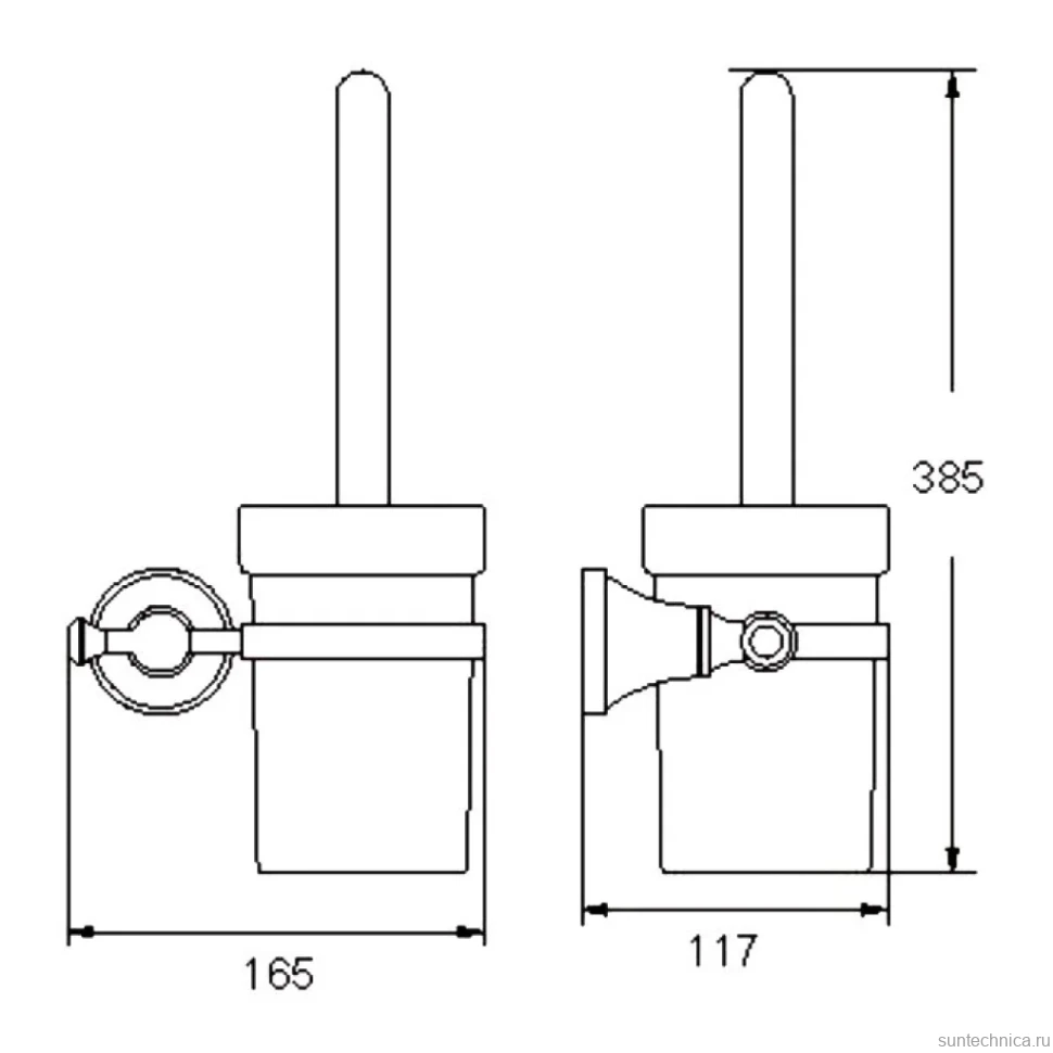 Ершик Rose RG19E RG1900E золото