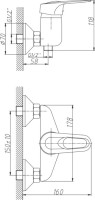 Смеситель для душа Haiba HB2004