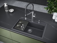 Комплект Мойка Paulmark Stepia 80 PM117551-DG графит + Измельчитель Bone Crusher BC 610-AS Комплект Мойка Paulmark Stepia 80 PM117551-DG графит + Измельчитель Bone Crusher BC 610-AS