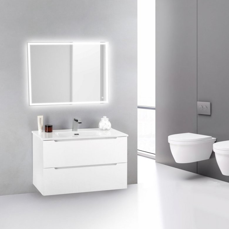 Мебель для ванной комнаты BelBagno Etna 39 80 bianco lucido