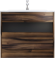 Тумба под раковину со столешницей AM.PM Func 80 дуб крафт