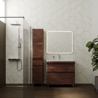 Мебель для ванной комнаты Style Line Атлантика 90 Люкс Plus, напольная,старое дерево