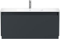 Тумба под раковину без столешницы Allen Brau Gravity 120 1 ящик, матовый антрацит