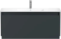 Тумба под раковину без столешницы Allen Brau Gravity 120 1 ящик, матовый антрацит