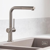Комплект Смеситель Hansgrohe Talis M54 72808800 сталь + Фартук черный