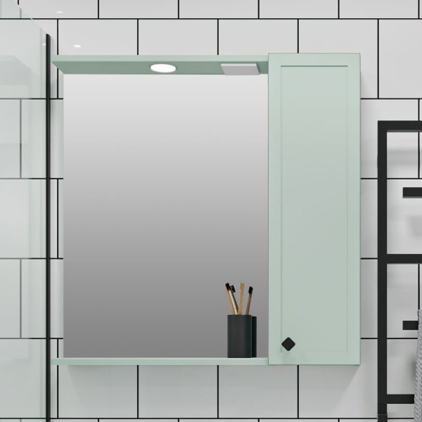 Зеркало Runo Римини R 75 мята