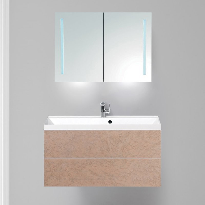 Мебель для ванной комнаты BelBagno Regina 100 marmo rosa