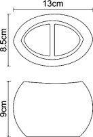 Набор Стакан Wasserkraft Eider 33328A + Дозатор K-33399