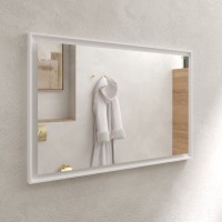 Мебель для ванной комнаты Owl 1975 Sjel подвесная, белый лак, 65