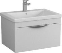 Мебель для ванной комнаты Owl 1975 Sjel подвесная, белый лак, 65