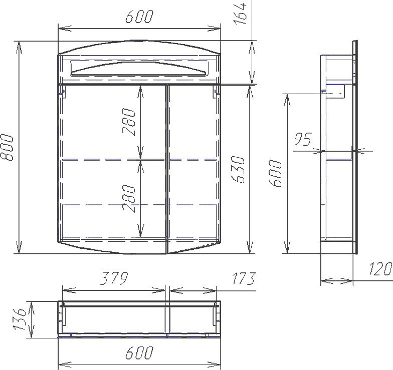Мебель для ванной комнаты Owl 1975 Sjel подвесная, белый лак, 65