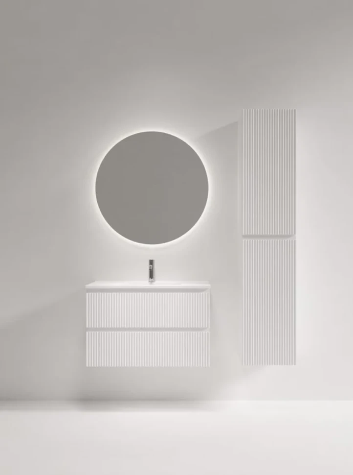 Тумба с раковиной Sancos Snob R 80 Bianco