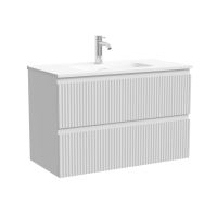 Тумба с раковиной Sancos Snob R 80 Bianco