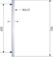 Душевая штанга Remer 317R