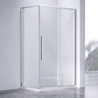 Душевой уголок Vincea Slim-N VSR-4SN8011CL 110х80 см, профиль хром