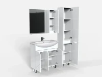 Тумба с раковиной SanStar Каскад 80 белая Тумба с раковиной SanStar Каскад 80 белая