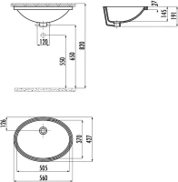 Раковина Creavit TP216 Раковина Creavit TP216