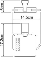 Набор Держатель Wasserkraft Exter K-5225 + Ершик K-5227 Набор Держатель Wasserkraft Exter K-5225 + Ершик K-5227