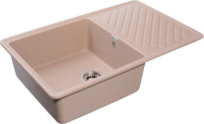 Комплект Мойка GranFest Quarz Z 52 песок + Смеситель MEGA Ege MG-PL10 хром