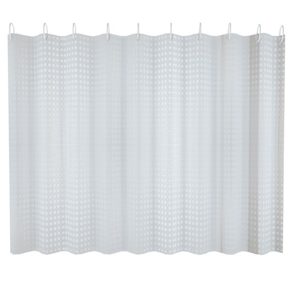 Штора для ванной Fashun A8756 180х200 см, круги