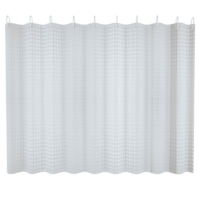Штора для ванной Fashun A8756 180х200 см, круги