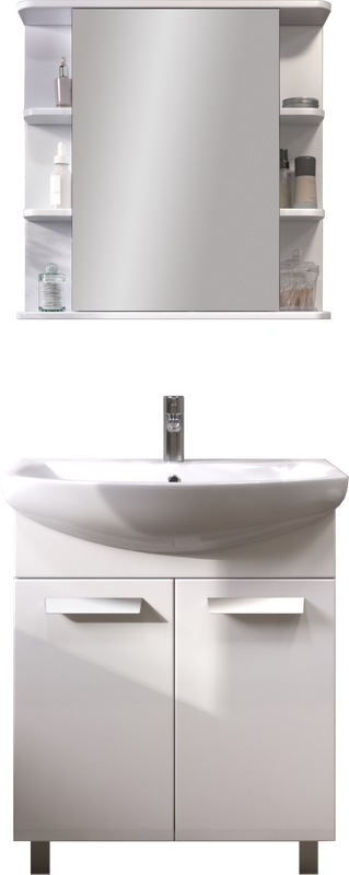 Мебель для ванной комнаты Vigo Hoska 70 2 дверцы, белая