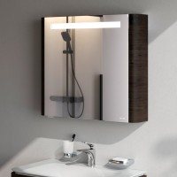 Зеркало-шкаф AM.PM Sensation 80 L табачный дуб