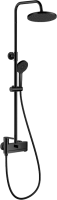 Душевая стойка Haiba HB24590-7 черная матовая