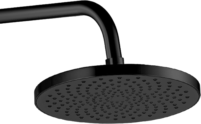 Душевая стойка Haiba HB24590-7 черная матовая
