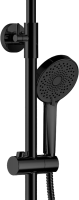 Душевая стойка Haiba HB24590-7 черная матовая
