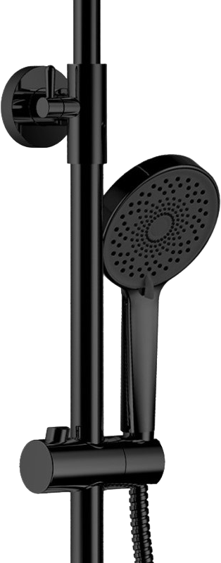 Душевая стойка Haiba HB24590-7 черная матовая