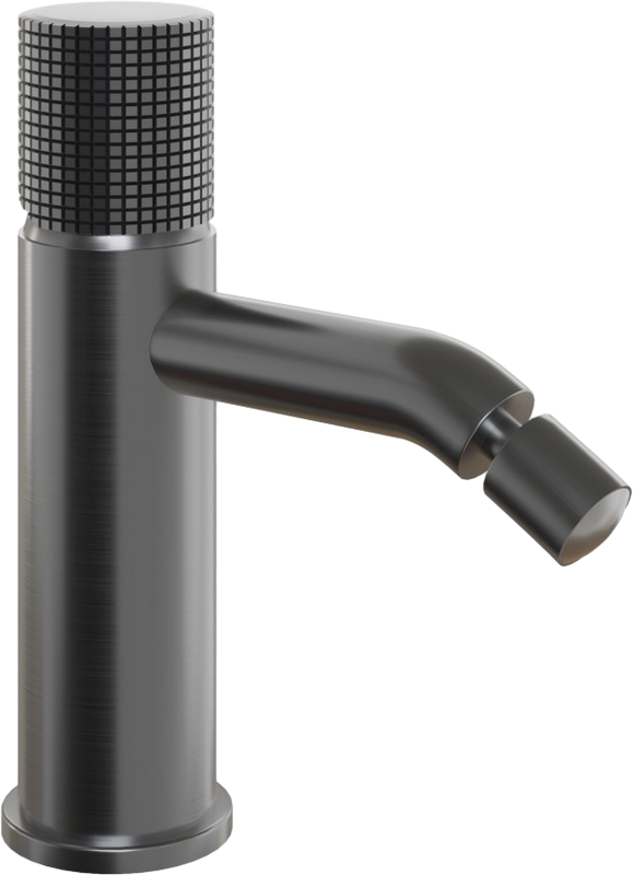 Смеситель для биде Paini Cox Grip 7GPZ304 черный брашированный