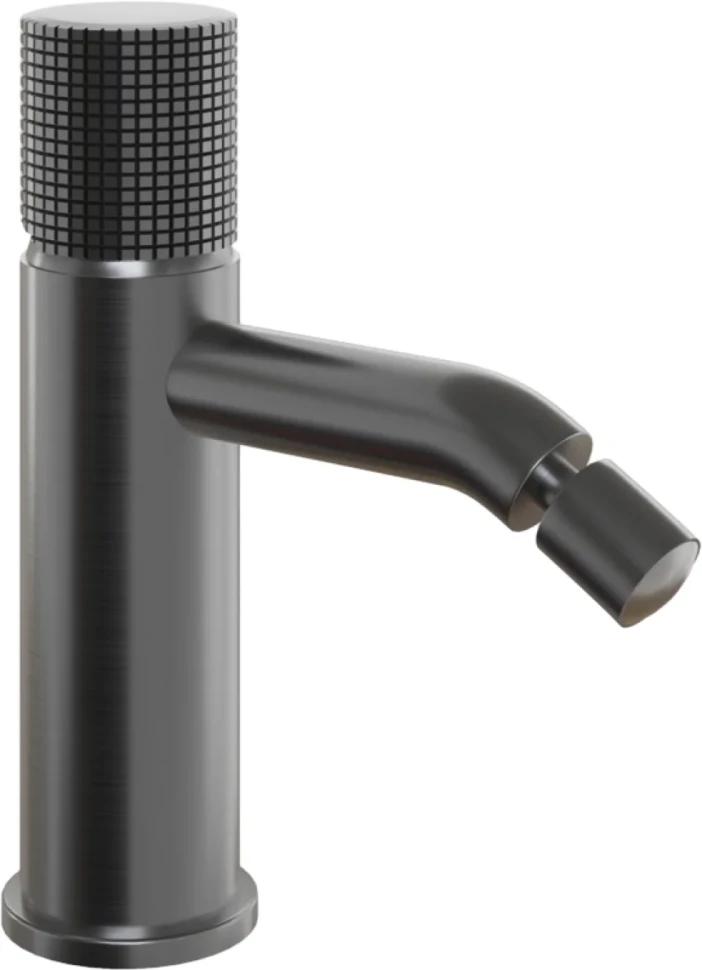 Смеситель для биде Paini Cox Grip 7GPZ304 черный брашированный