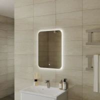 Зеркало в ванную с подсветкой Teymi Solli Oreol 50х70 LED сенсор T20222S Зеркало в ванную с подсветкой Teymi Solli Oreol 50х70 LED сенсор T20222S