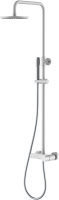 Душевая стойка Boheme Stick 128-WCR white diamond chrome